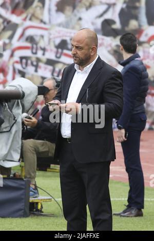 Foresti Direttore Generale di Catanzaro si presenta durante Padova Calcio vs US Catanzaro, semifinale ritorno del playoff Serie C 2021-22, allo stadio Euganeo di Padova, Italia, il 29 maggio 2022. Foto Stock