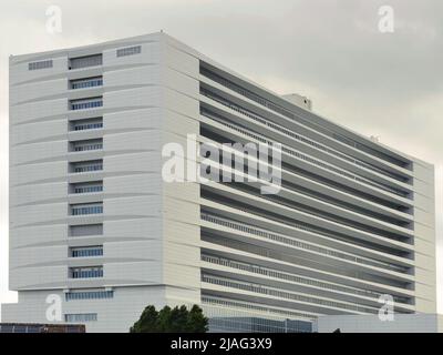 Galeazzi nuovo ospedale moderno in costruzione nell'area ex Expo, Lombardia, Italia Foto Stock