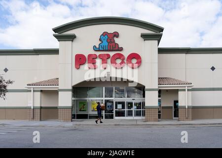 Houston, Texas, USA - 5 gennaio 2022: Un negozio Petco a Houston, Texas, USA. Foto Stock