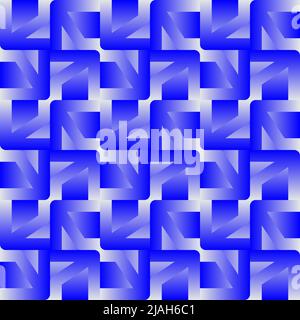 Disegno vettoriale astratto realizzato con varie forme geometriche ed elementi. Grafica geometrica per poster, copertina, arte, presentazione, stampe Illustrazione Vettoriale