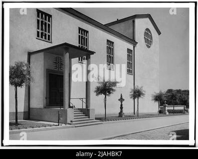 Seipel-Dollfuss Memorial Church (15th, Vogelweidplatz 7), vista all'aperto Foto Stock