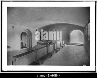 Seipel-Dollfuss Memorial Church (15th, Vogelweidplatz 7), cripta del Cancelliere Foto Stock