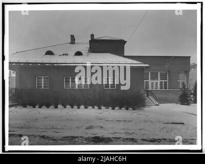 'Schimon-Hof', 14th, Penzinger Straße 150-166, edificio centrale, vista laterale Foto Stock