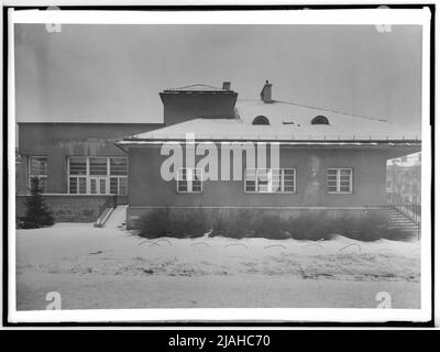 'Schimon-Hof', 14th, Penzinger Straße 150-166, edificio centrale, vista laterale Foto Stock