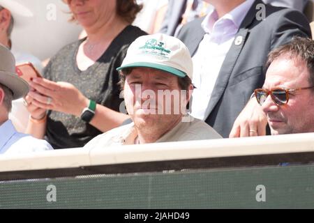 Parigi, Francia. 30 maggio 2022, Jean Imbert negli stand durante l'Open francese Roland Garros 2022 il 29 maggio 2022 a Parigi, Francia. Foto di Nasser Berzane/ABACAPRESS.COM Foto Stock