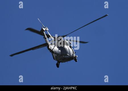 MH-60s da HSC-3 Merlins parte da NAF El Centro, California Foto Stock