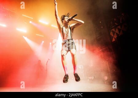 Copenaghen, Danimarca. 30th maggio 2022. Il cantante e cantautore inglese Yungblud suona un concerto dal vivo al VEGA di Copenhagen. (Photo Credit: Gonzales Photo/Alamy Live News Foto Stock