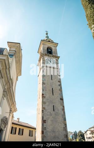 Chiesa Chiesa Parrocchiale di Sant'Abbondio in collina d'Oro in Ticino Foto Stock