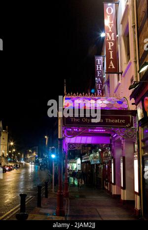 Il teatro Olympia, Dublino, su Dame St Foto Stock