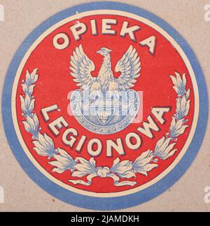 Carta da collezione badge commemorativo Legion Care Foto Stock