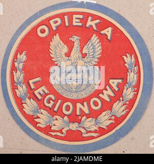 Carta da collezione badge commemorativo Legion Care Foto Stock