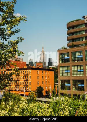 High Line, New York City Foto Stock