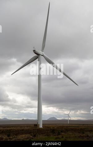 Causeymire Wind Farm, A9, Achkeeper, Scozia Foto Stock