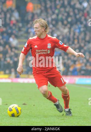 Liverpool Dirk Kuyt 2011 Foto Stock