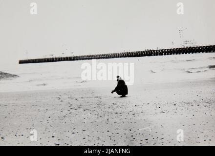 Osnda vedere la fotografia della spiaggia Foto Stock
