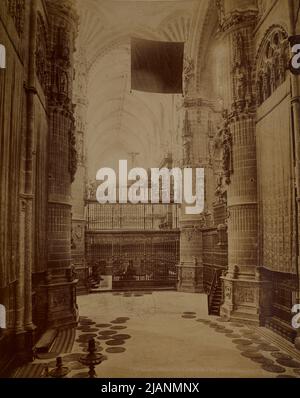BURGOS – Cattedrale di Santa Maria – interno sconosciuto Foto Stock