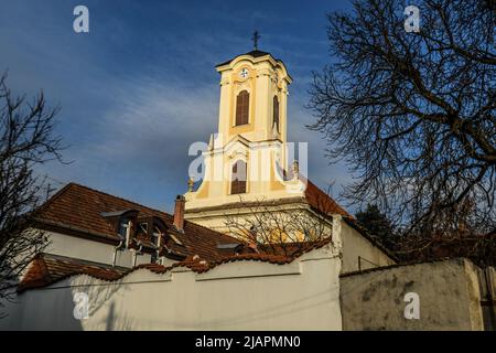 Centro storico di Szentendre: Via KOR. Ungheria Foto Stock