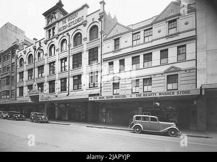 Missione Metodista Centrale, 139 Castlereagh Street, Sydney ca. 1938 Foto Stock