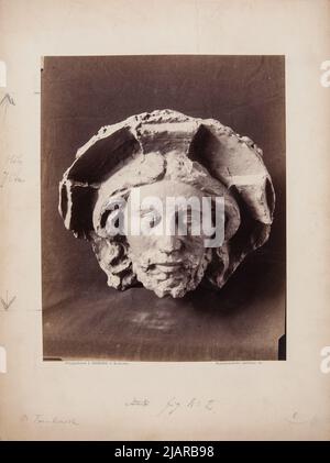 Il calco in gesso della testa di Cristo nella chiesa della Beata Vergine Maria a Cracovia Krieger, Ignacy (1820 1889) Foto Stock