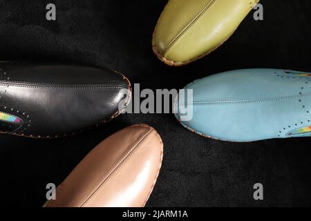 scarpe donna in vari colori Foto Stock