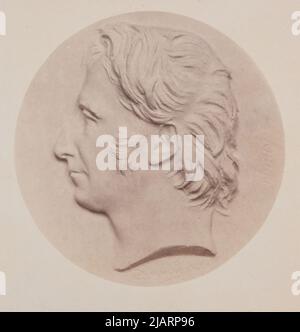 Arago Francois (*1786 +1853) Astronom Medallion Creatore Pierre Jean David d'Angers Foto Stock