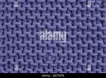 fondo lavorato a maglia super chunky. Struttura a maglia. Molto peri Foto Stock