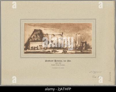 Bliżej Kultury H. Kleinmann & Co Haarlem, Rembrandt van Rijn (1606 1669) Foto Stock