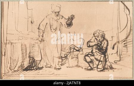 Bliżej Kultury H. Kleinmann & Co Haarlem, Rembrandt van Rijn (1606 1669) Foto Stock