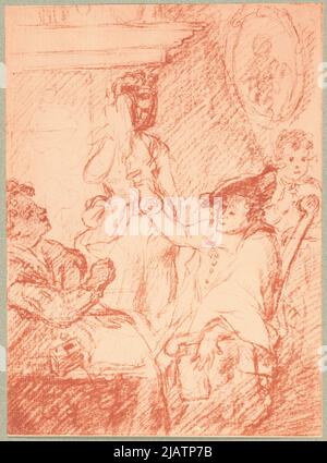 Bliżej Kultury H. Kleinmann & Co Haarlem, Troost, Cornelis (1697 1750) Foto Stock
