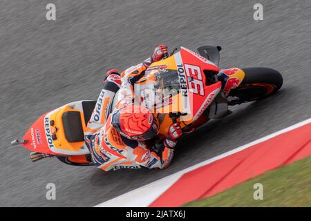 Circuito Mgello, scaperia, Italia. 29th maggio 2022 Gran Premio di MotoGP d'Italia Marc Marquez/Repsol Honda Team Foto Stock