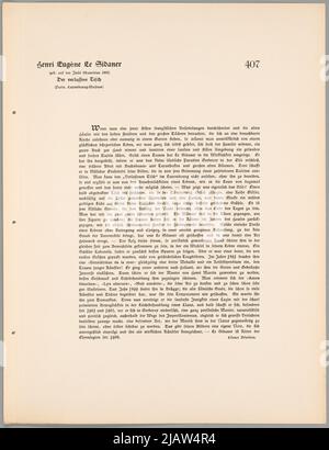 Bliżej Kultury Verlag di A.E. Seemann in Leipzig, Sidaner le, Henri Eugène (1862 1939) Foto Stock
