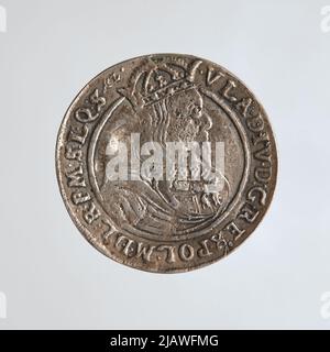 Copia galvanica, Władysław IV Waza (1633–1648), campione di corona d'Ort, Bydgoszcz; 1635 sconosciuto Foto Stock