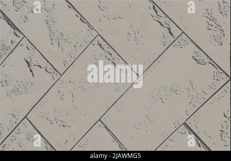 Tessuto di copertura in tinta beige, piastrelle di ceramica marrone, mosaico, pietre di pavimentazione con ornamento. Sfondo grunge. Astratto halftone vettore illustrratio Illustrazione Vettoriale