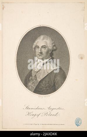 Stanislaus Augustus Re di Polonia () [Stanisław August Poniatowski] G. Cawthorn, British Library (Londyn), Leney, William (1769 1831) Foto Stock