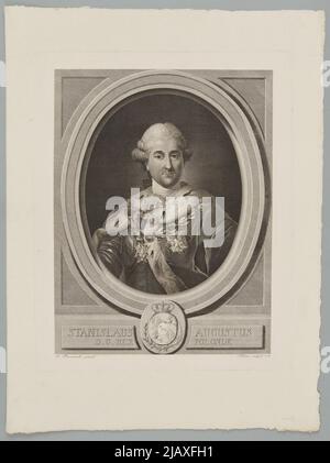 Stanislao Augustus D.G. Re Polacco [Stanislav August Poniatowski] Samuel Gottlob di Kout reter (1747 1828), Bacciarelli, nascita di Marcello (531 1818) Foto Stock