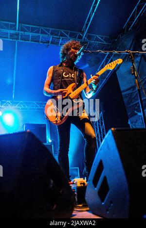 Zen Circus in concerto a Magnolia, Milano, il 21 2014 settembre Foto Stock