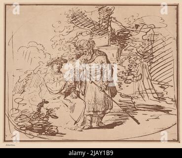 Bliżej Kultury Ferdinand Schenk Verlag für Kunst und Kunstfäwer, Vienna, Rembrandt van Rijn (1606 1669) Foto Stock