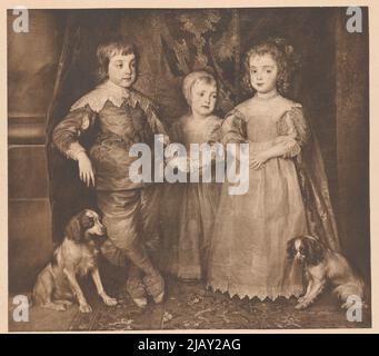 Bliżej Kultury Hanfstaengl, Franz (1804 1877), Dyck, Anton van (1599 1641) Foto Stock