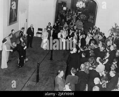 Duca e Duchessa di Gloucester - Governatore Generale dell'Australia. Marzo 19, 1948. Foto Stock