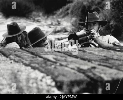 L'equipaggio di pistole Vickers entra in azione dal riparo del piccolo Ponte. Marzo 05, 1941. Foto Stock