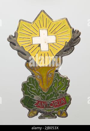 Badge turistico Czantoria etichetta sconosciuta Foto Stock