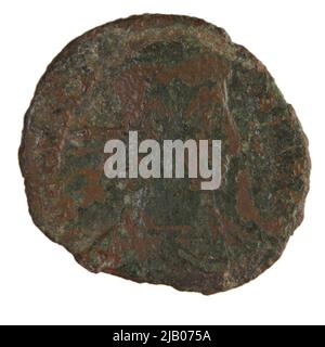 Impero Romano, Konstans (337 350, Siscia 348 350 d.C.; AE3 Tione di Menna, costituita da Foto Stock