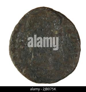 Impero Romano, Konstans (337 350), Tessalonica, 347 348 N.E; AE3 costituito da, Menna Tessaloniki Foto Stock