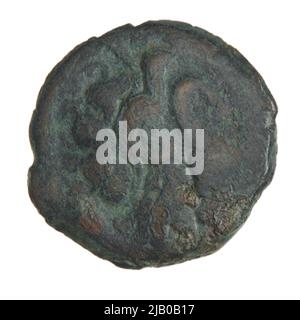 Grecia, Egitto, Tolomeo VIII (145 116), Cipro, menta indeterminata, bronzo (AE) Mint Alessandria, Tolomeo VIII (145 116) Foto Stock