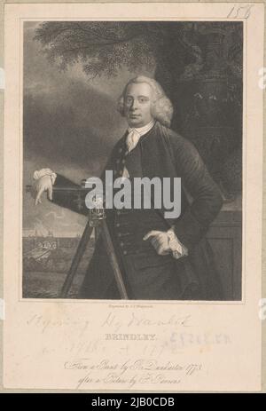 James Brindley (1716 Derbyshire 1772 Turnhurst) ingegnere inglese Brindley Wedgwood, John Taylor (1782 1856), Dunkarton, Robert (1744 1811), Parsons, Francis (fl. 1763 1783 1804) Foto Stock