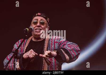 Roma, Italia. 01st maggio 2016. Peppe barra visto suona a Roma. (Foto di Valeria Magri/SOPA Images/Sipa USA) Credit: Sipa USA/Alamy Live News Foto Stock