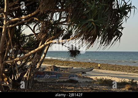 Londa Lima spiaggia a Kanatang, East Sumba, East Nusa Tenggara, Indonesia. Foto Stock