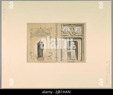 Wszyscy Święci w MNK Unknown, Gerson, Wojciech (1831 1901) Foto Stock