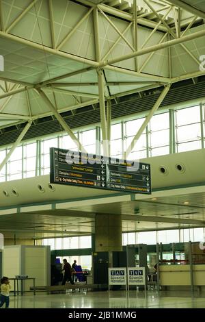 7 maggio 2022 Ankara Turchia. Aeroporto di Esenboga ad Ankara Turchia; Foto Stock