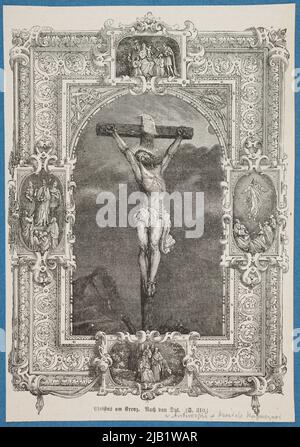 Crocifissione di Gesù Cristo Dyck, Anton van (1599 1641), sconosciuto Foto Stock